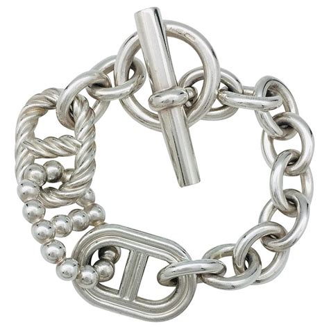 hermes armband damen silber